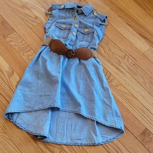Short Sleeve Denim dress